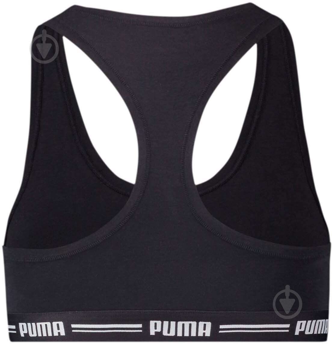 Бра Puma PUMA WOMEN RACER BACK TOP 1P HANG BLACK 90786204 р.M черный - фото 2