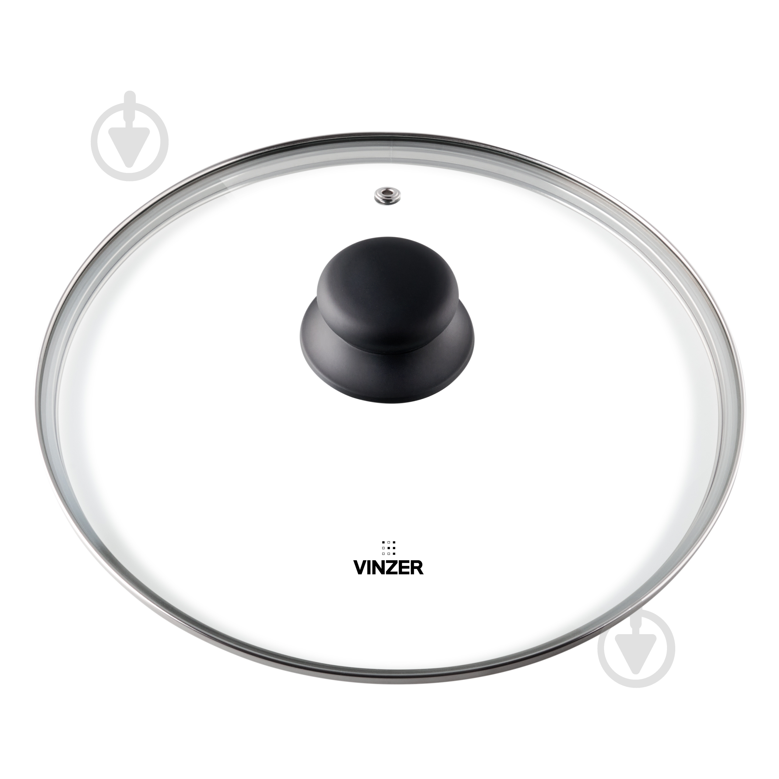 Кришка скляна Vinzer 26 см 50244 - фото 1