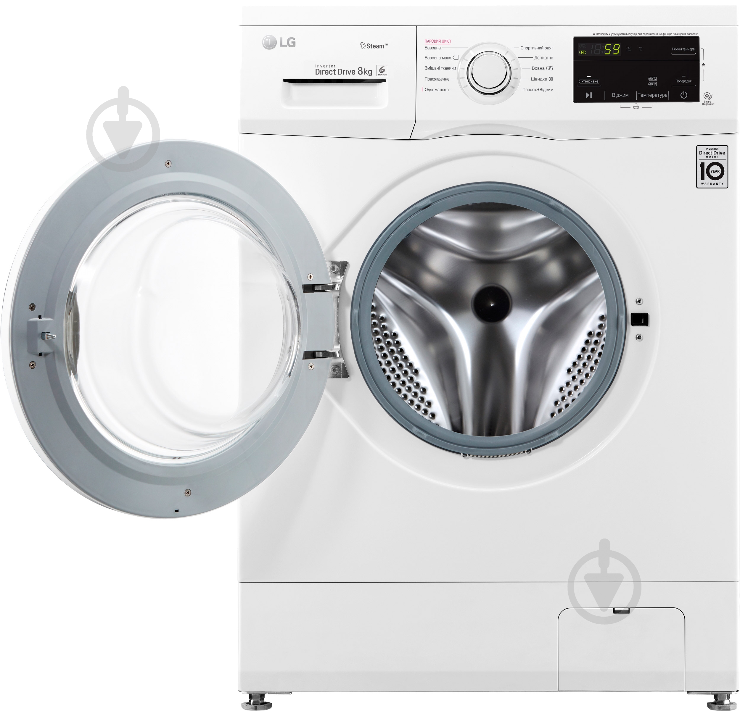 Стиральная машина LG F4J3TS0W - фото 8