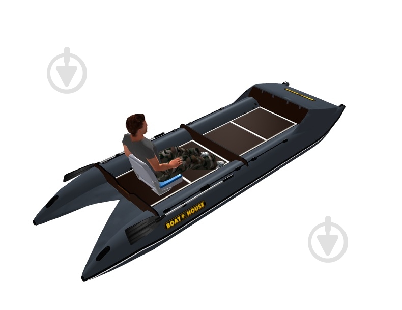 Катамаран надувной BoatHouse Smart Fisher 395K - фото 2 Катамаран надувной BoatHouse Smart Fisher 395K - фото 2