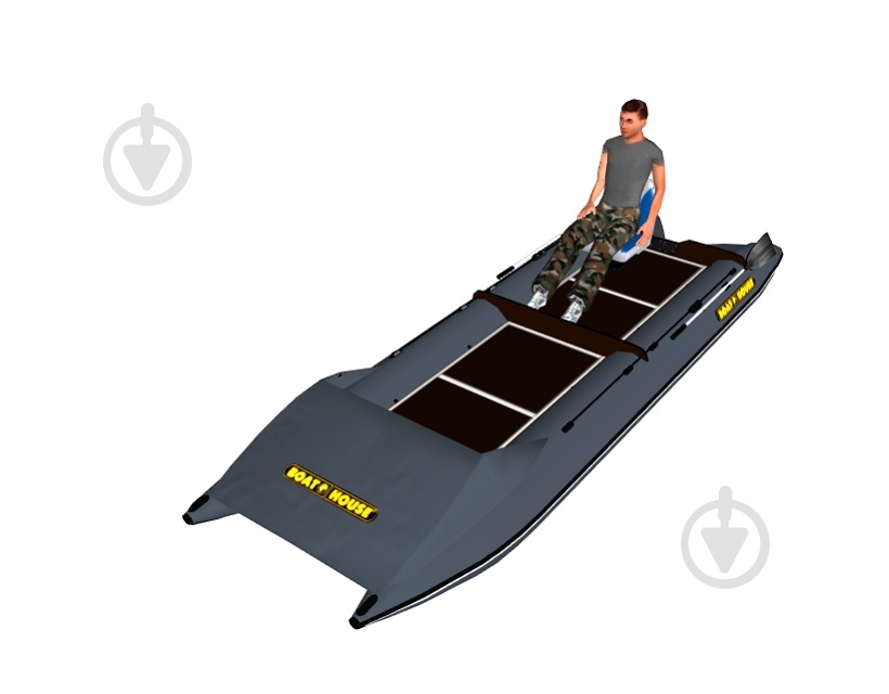 Катамаран надувной BoatHouse Smart Fisher 395K - фото 3 Катамаран надувной BoatHouse Smart Fisher 395K - фото 3