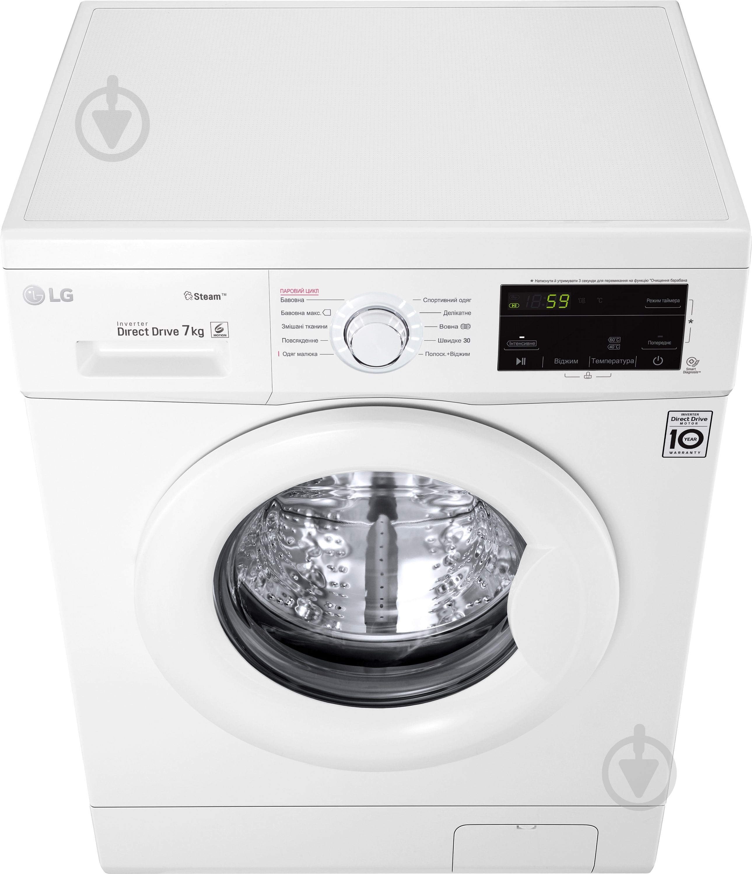 Стиральная машина LG F2J3HS0W - фото 7 Стиральная машина LG F2J3HS0W - фото 7