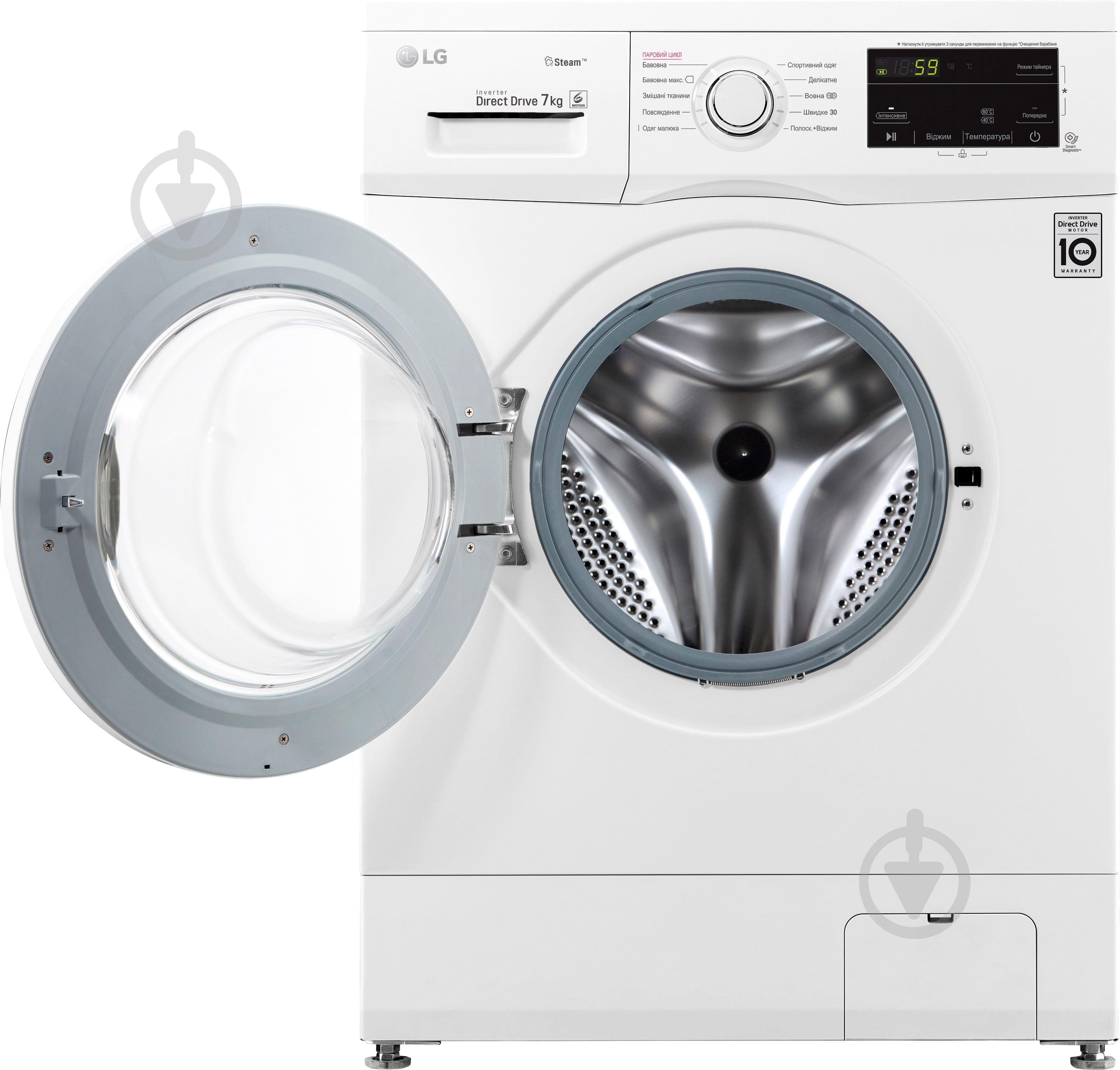 Стиральная машина LG F2J3HS0W - фото 5 Стиральная машина LG F2J3HS0W - фото 5