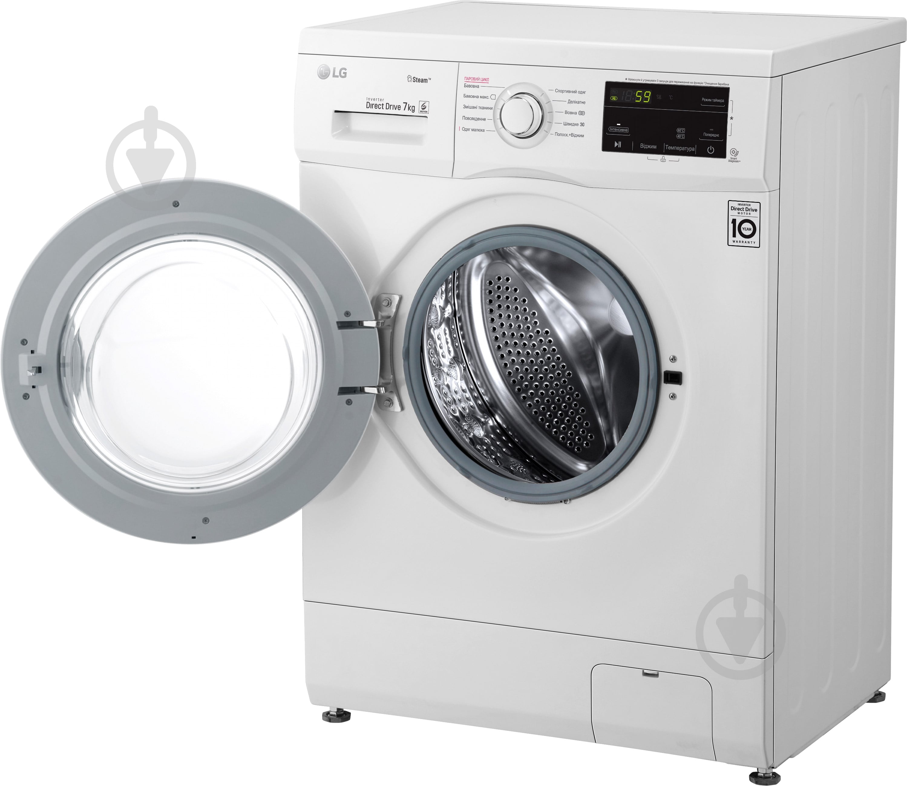 Стиральная машина LG F2J3HS0W - фото 6 Стиральная машина LG F2J3HS0W - фото 6