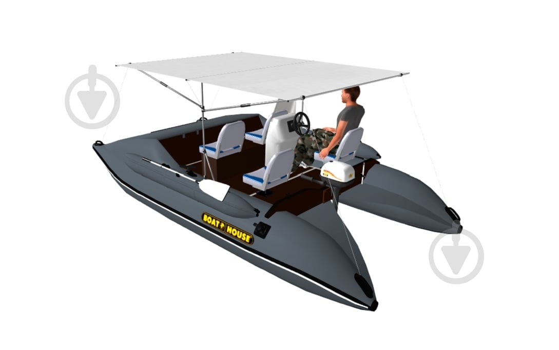 Катамаран надувной BoatHouse Travel 430K - фото 3