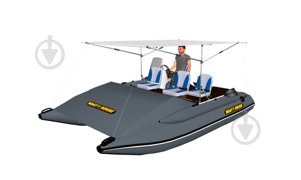 Катамаран надувной BoatHouse Travel 430K - фото 2