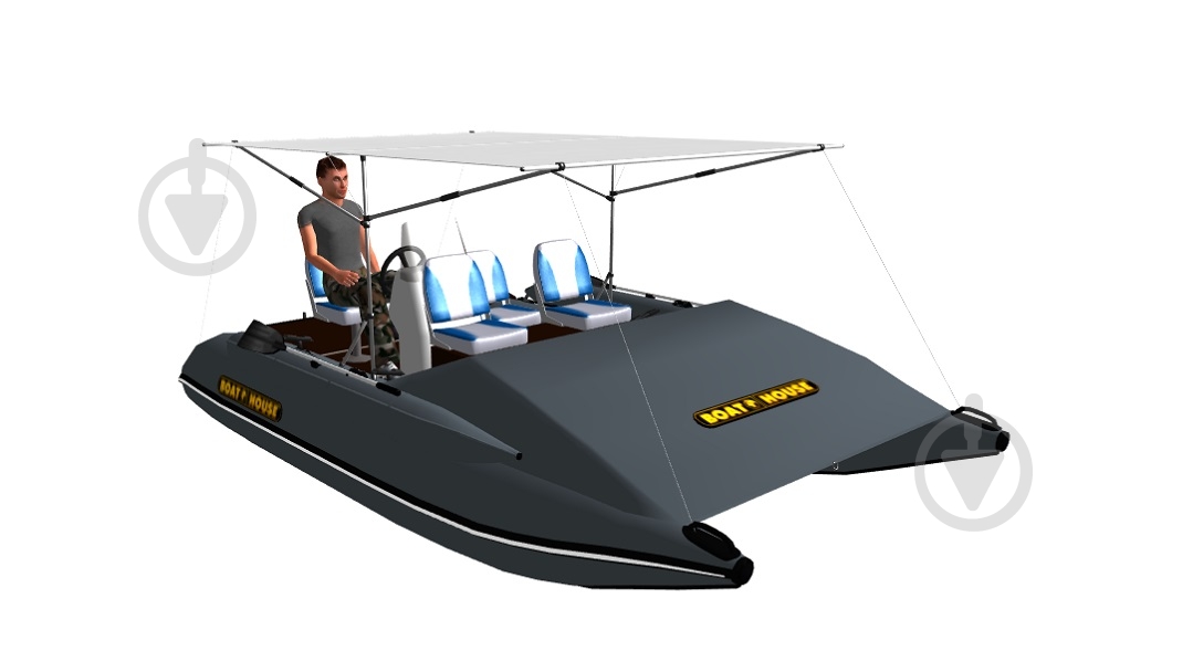 Катамаран надувной BoatHouse Travel 430K - фото 1