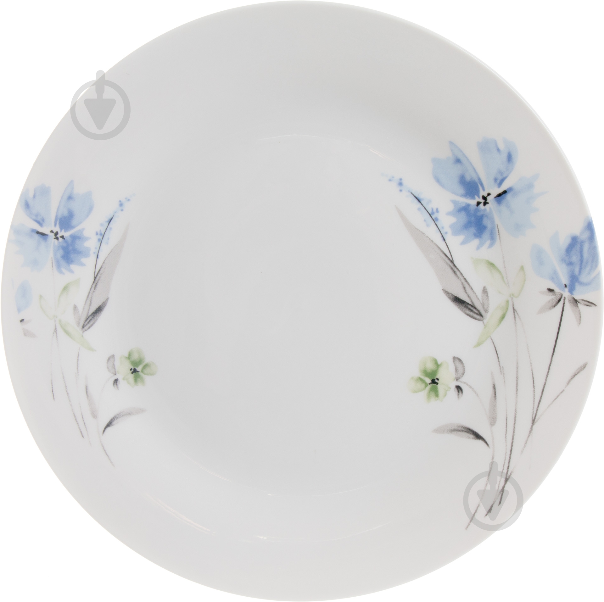 Тарелка обеденная Limited Edition Blue Flowers 23 см - фото 1