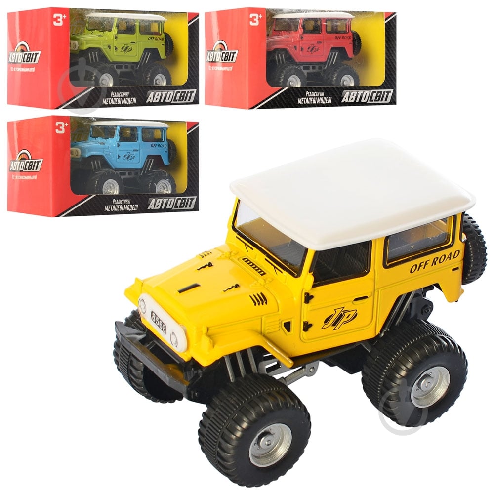 Автомодель Limo Toy Джип AS-2528 - фото 1 Автомодель Limo Toy Джип AS-2528 - фото 1