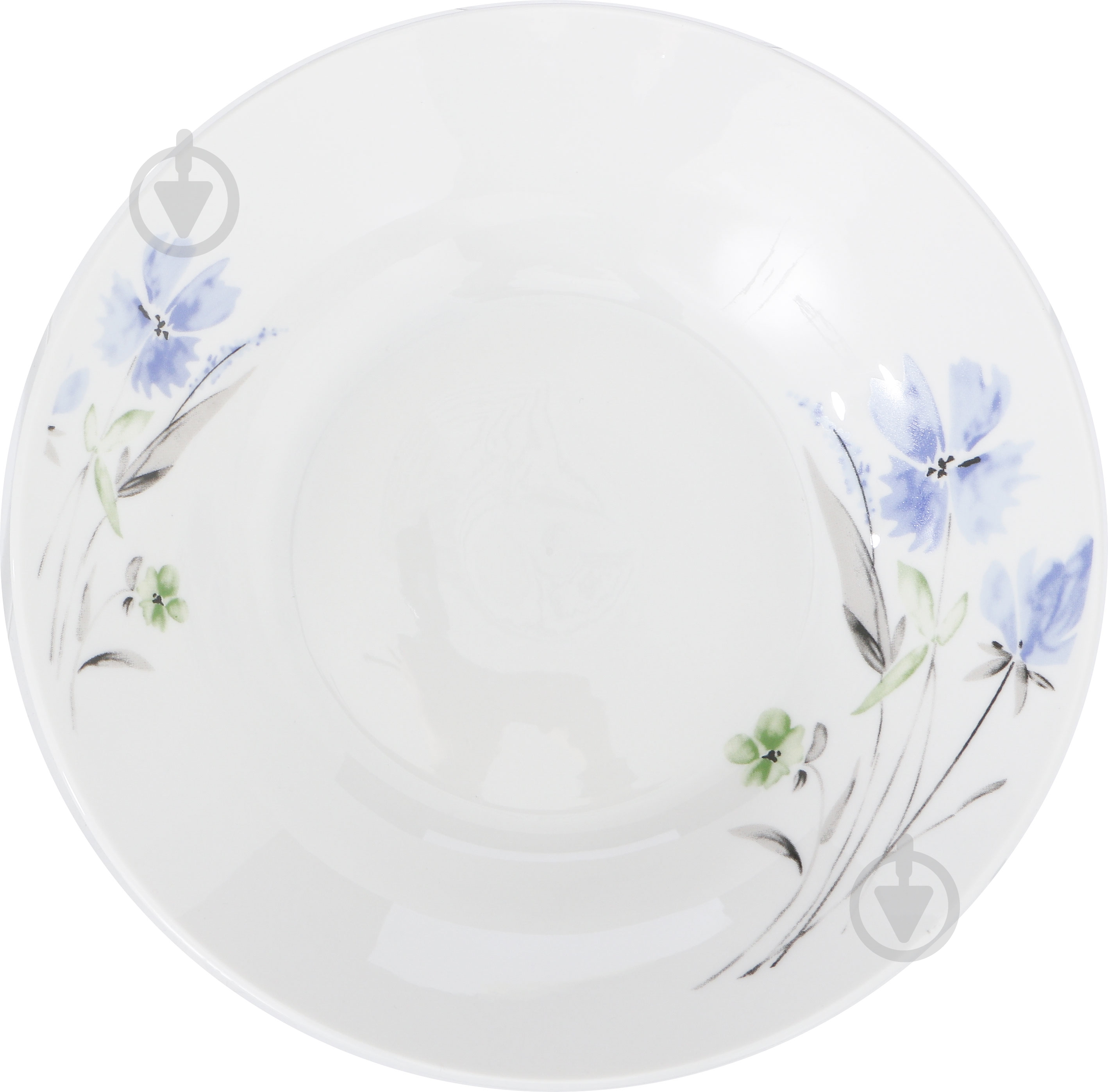 Тарелка для супа Limited Edition Blue Flowers 20 см - фото 1