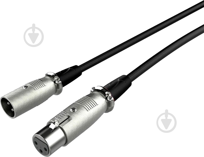 Кабель HyperX XLR 3 м чорний (6Z2B9AA) - фото 1 Кабель HyperX XLR 3 м чорний (6Z2B9AA) - фото 1