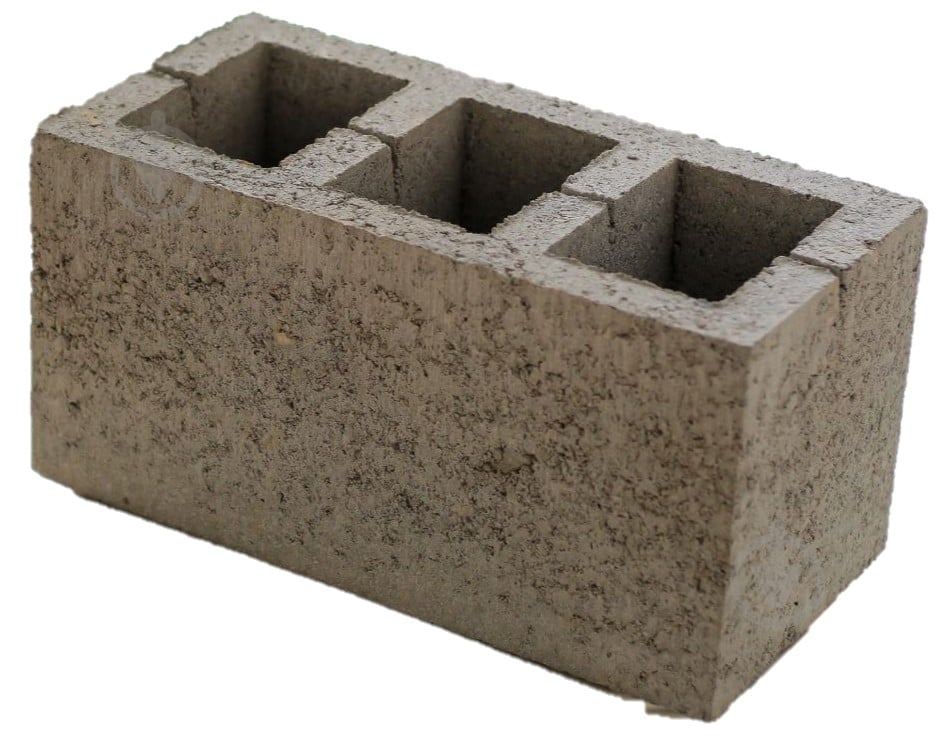 Шлакоблок 400x200x200 мм - фото 1