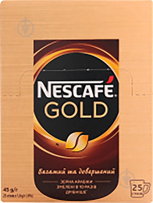 Кофе растворимый Nescafe Gold Stick 1,8 г - фото 1 Кофе растворимый Nescafe Gold Stick 1,8 г - фото 1