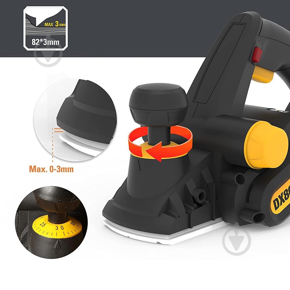 Электрорубанок CAT DX86 - фото 10