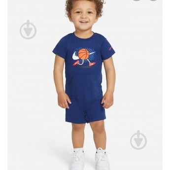Боді Nike р.86 синій 66H345-U9J - фото 1