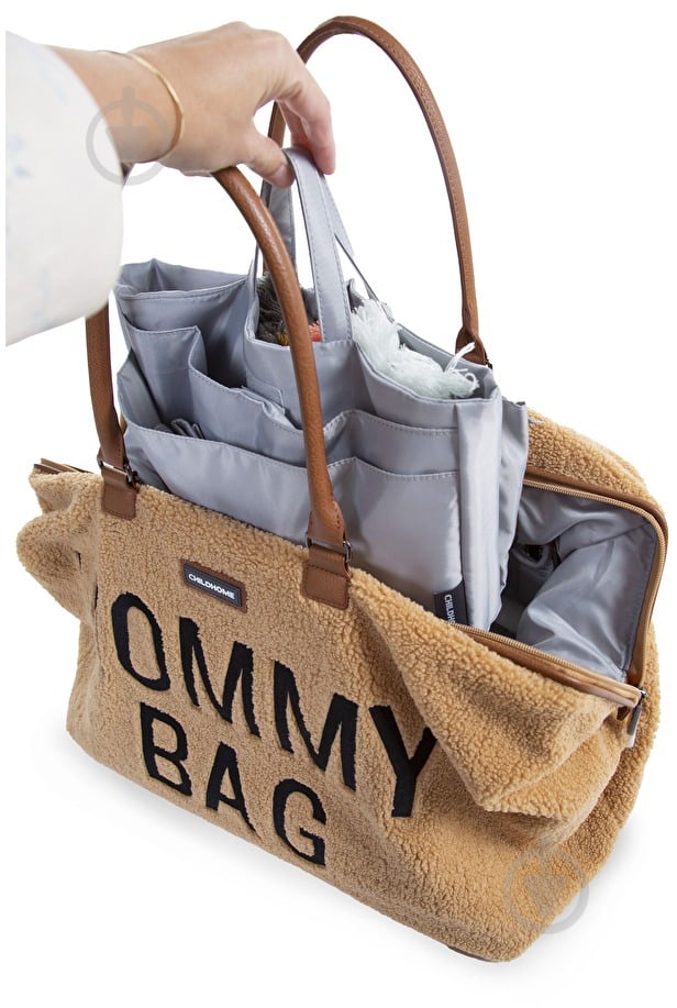 Сумка-органайзер Childhome Mommy bag grey (CWINB) - фото 8 Сумка-органайзер Childhome Mommy bag grey (CWINB) - фото 8