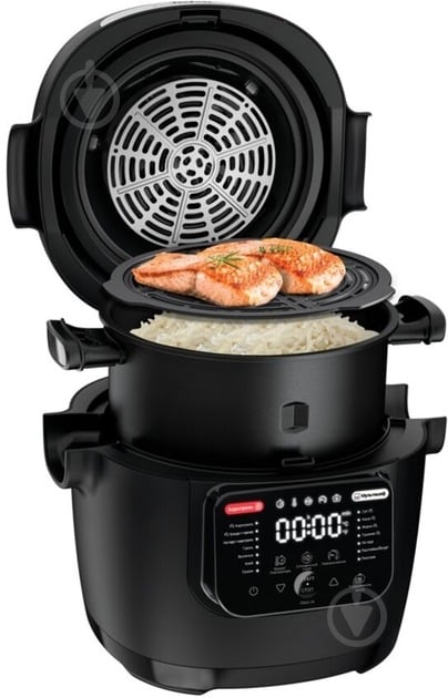 ВИТРИНА! Мультиварка-мультипечь Tefal 2в1 MULTICOOK ACTIFRY MY741CF1 - фото 5