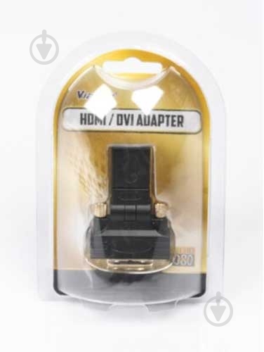 Адаптер Viewcon HDMI – DVI black (VD038B) - фото 4 Адаптер Viewcon HDMI – DVI black (VD038B) - фото 4