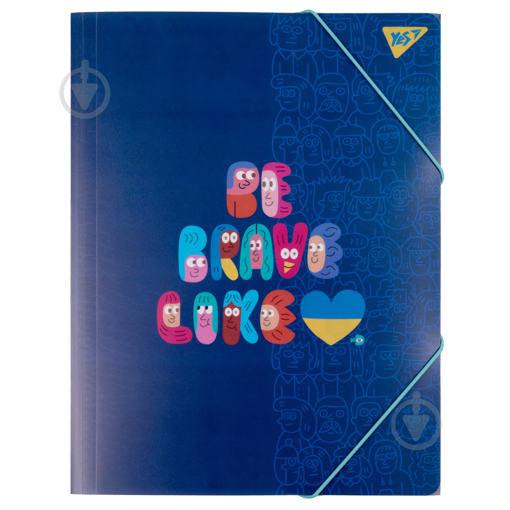 Папка на резинке A4 Stand with Ukraine YES - фото 1