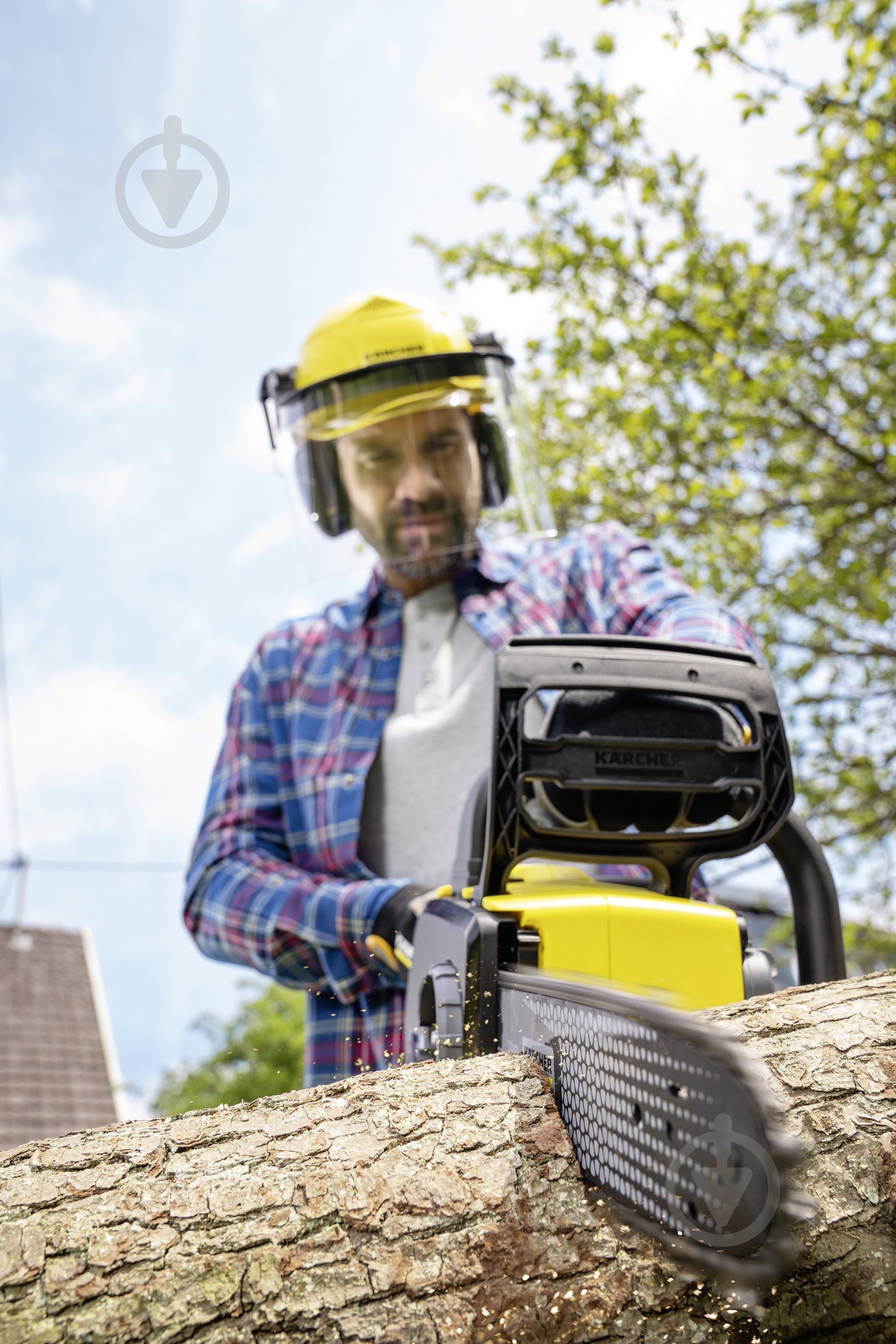 Пила ланцюгова акумуляторна Karcher CNS 18-30 Battery Set (18/5) + тример LTR 18-25 Battery INT - фото 6