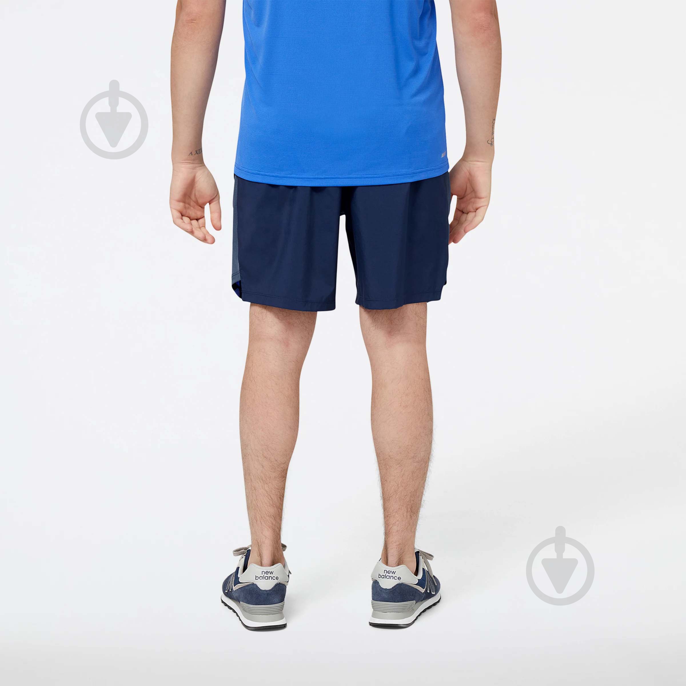 Шорты New Balance ACCELERATE 7 IN MS23230MIB р. S синий - фото 3