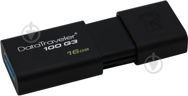 Флеш-пам'ять USB Kingston DataTraveler 100 G3 16 ГБ USB 3.0 (DT100G3/16GB) - фото 1