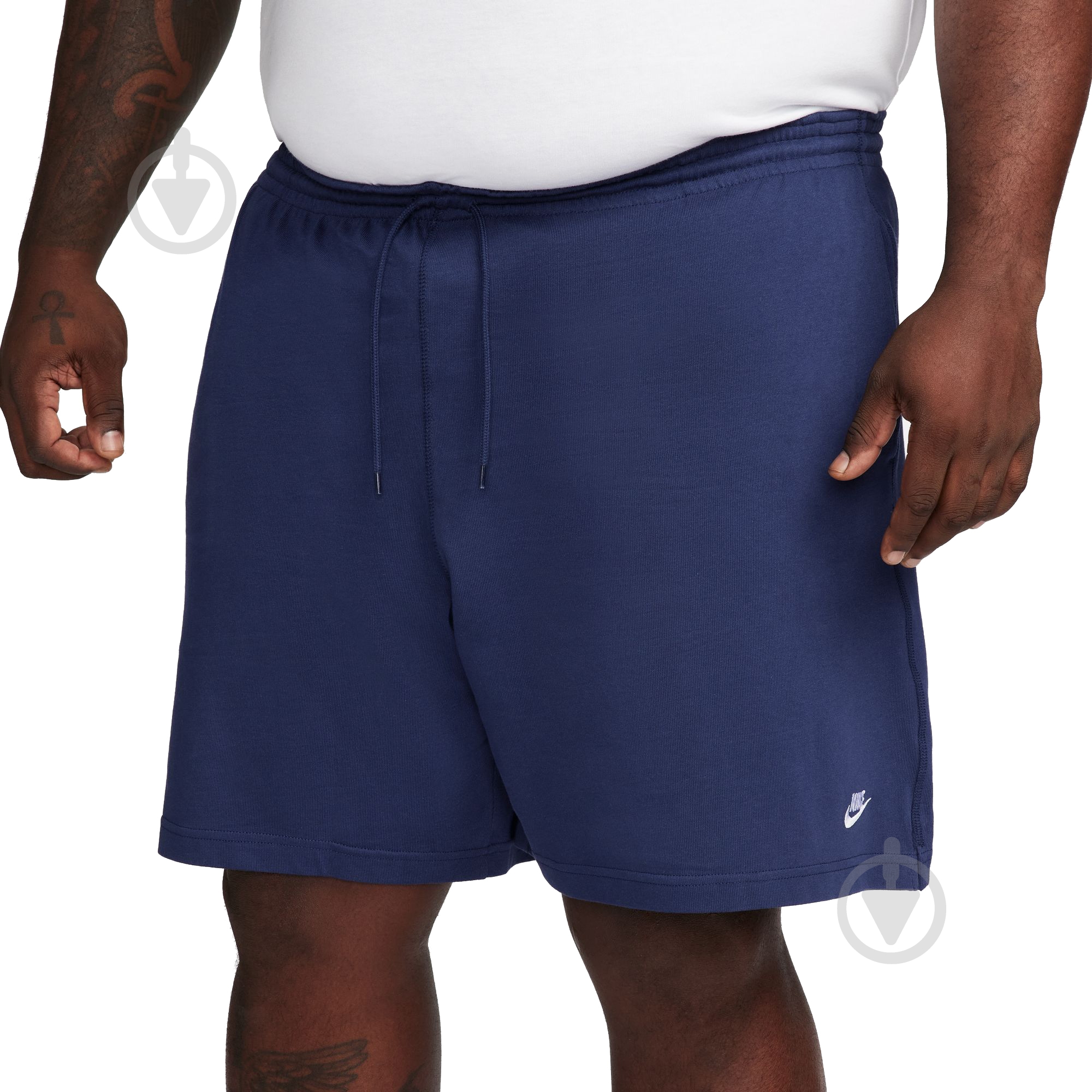 Шорты Nike NK CLUB KNIT SHORT FQ4359-410 р. S синий - фото 3