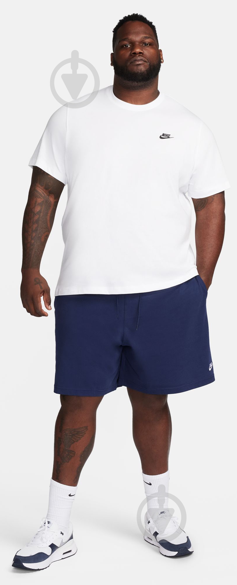 Шорты Nike NK CLUB KNIT SHORT FQ4359-410 р. S синий - фото 6