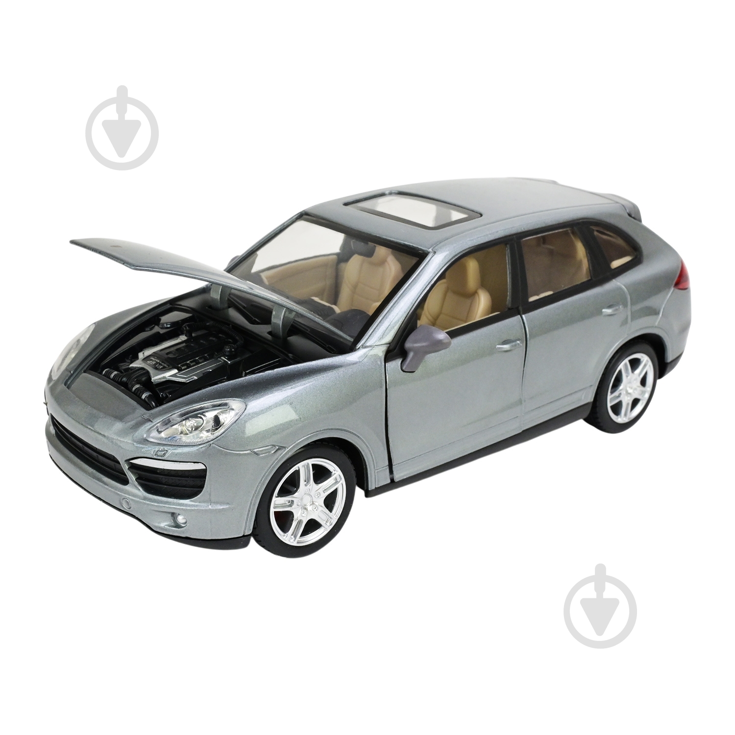 Автомодель Автопром 1:24 Porsche Cayenne S 68241A - фото 4 Автомодель Автопром 1:24 Porsche Cayenne S 68241A - фото 4