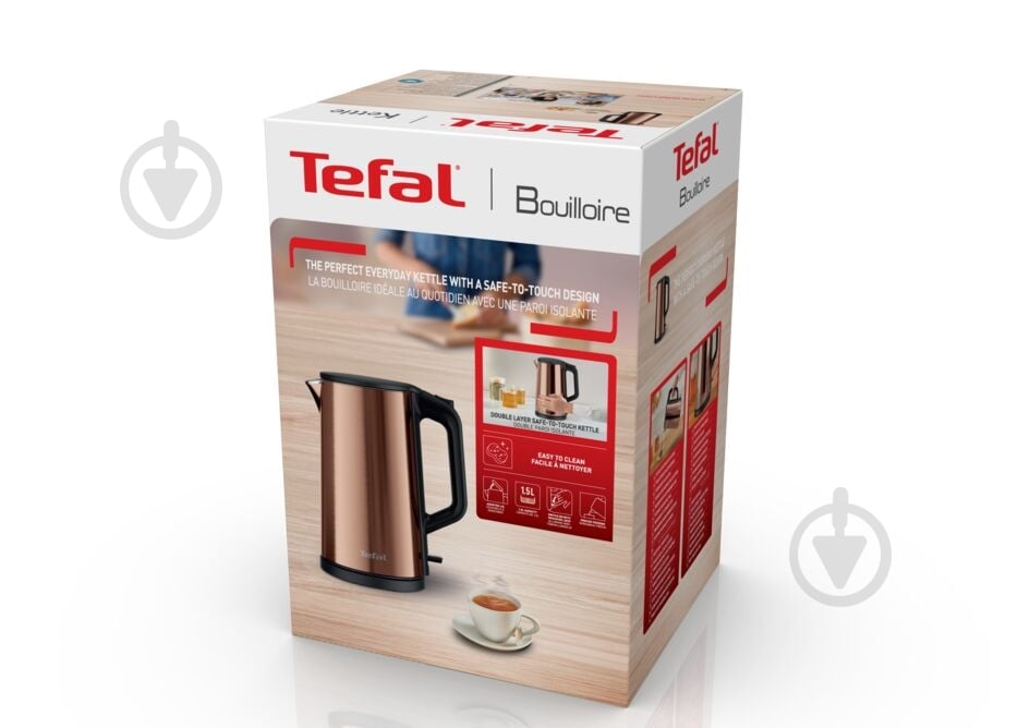 ВІТРИНА! Електрочайник Tefal DOUBLE LAYER SS KI583C10 - фото 13 ВІТРИНА! Електрочайник Tefal DOUBLE LAYER SS KI583C10 - фото 13
