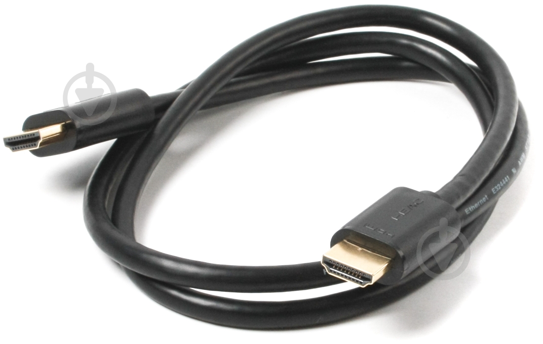 Кабель Viewcon 1 м черный (VD201-1M) HDMI-HDMI - фото 1