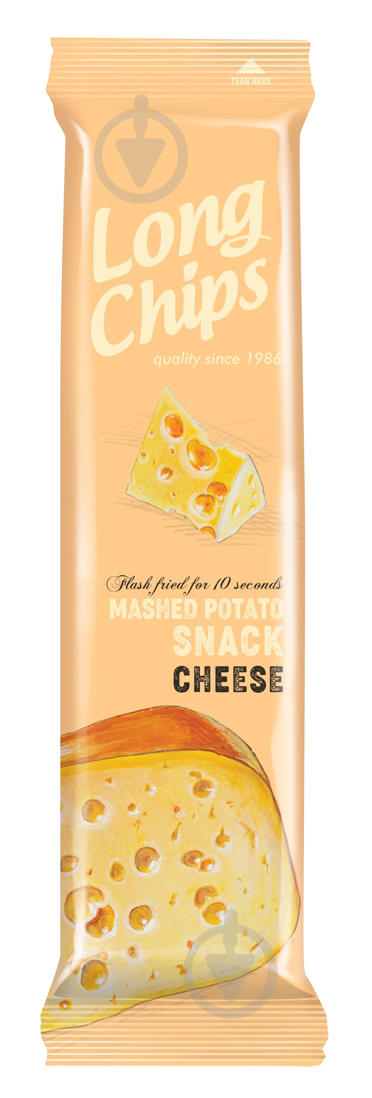 Чипсы Long Chips со вкусом сыра 75 г - фото 1 Чипсы Long Chips со вкусом сыра 75 г - фото 1