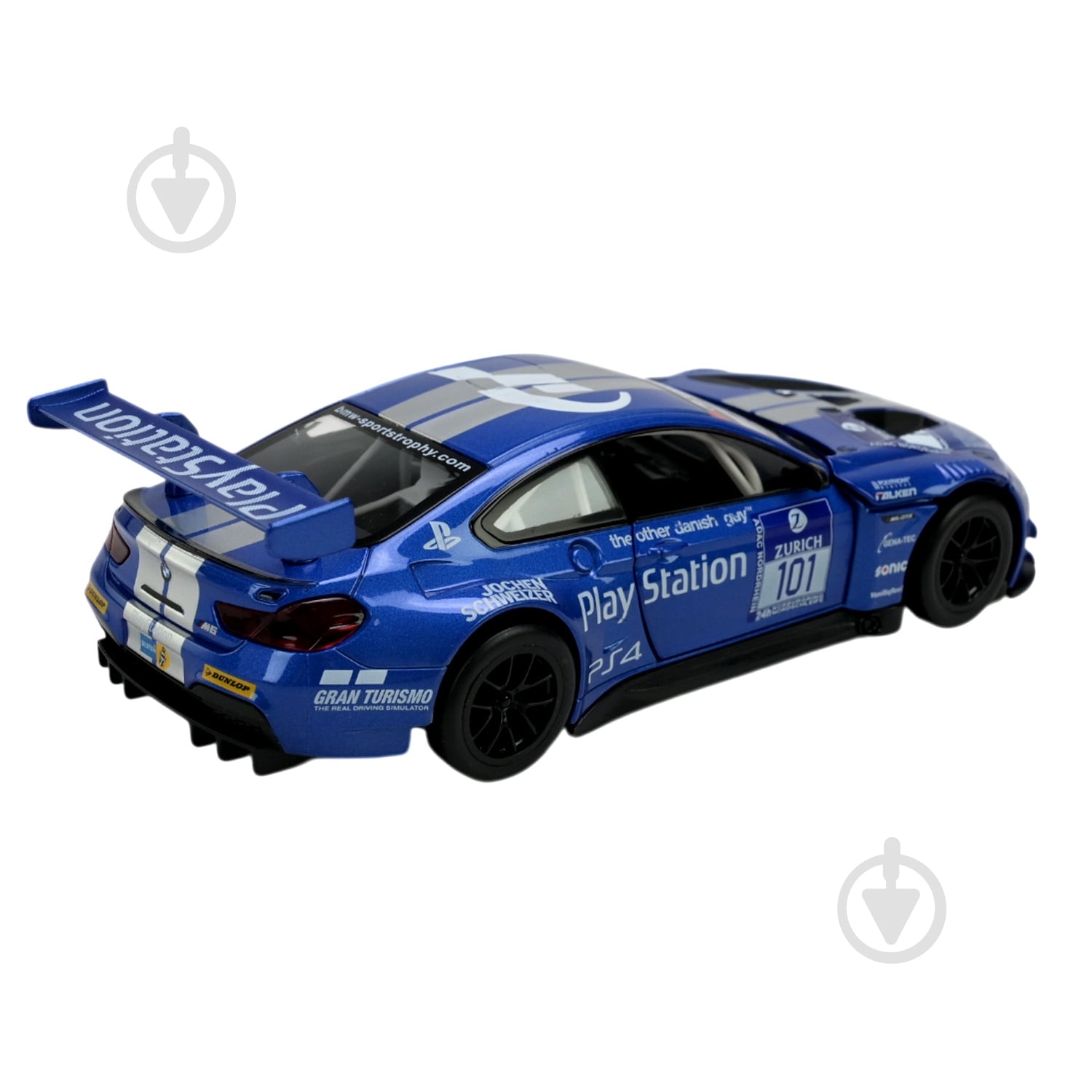 Автомодель Автопром 1:24 BMW M6 GT3 68255B - фото 5