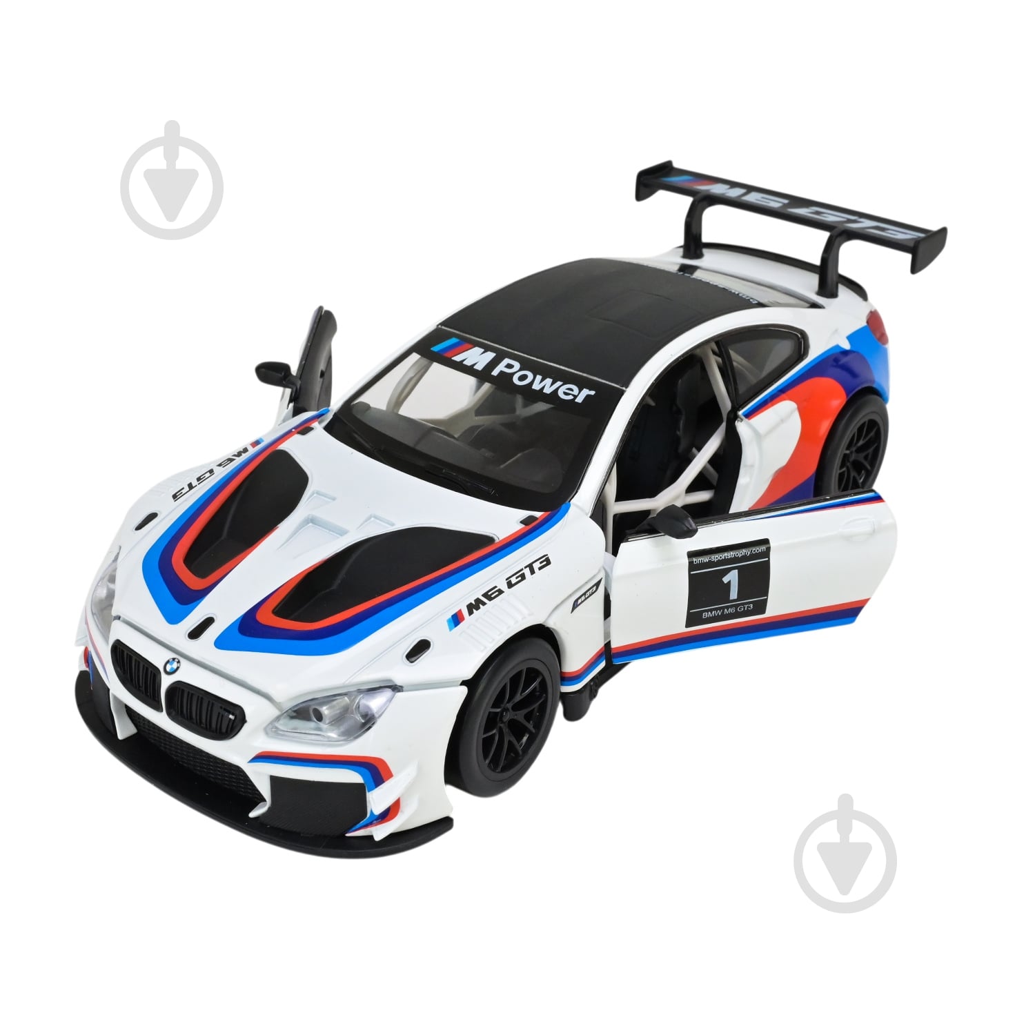 Автомодель Автопром 1:24 BMW M6 GT3 68255B(A) - фото 3