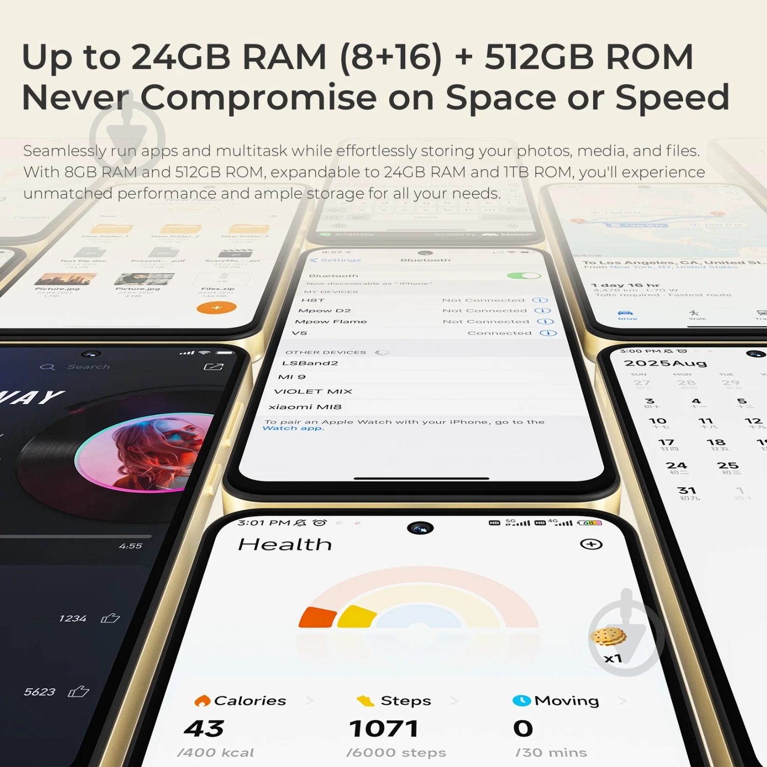 Смартфон Oukitel C69 8/512GB gold (C69_8_512_GD) - фото 6