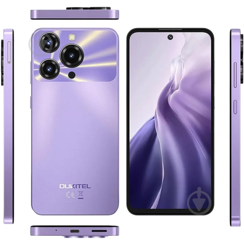 Смартфон Oukitel C69 8/512GB purple (C69_8_512_PL) - фото 3 Смартфон Oukitel C69 8/512GB purple (C69_8_512_PL) - фото 3