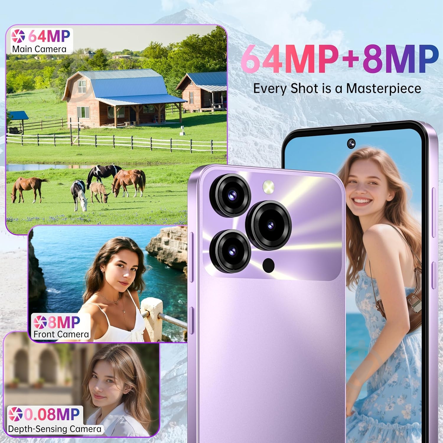 Смартфон Oukitel C69 8/512GB purple (C69_8_512_PL) - фото 7 Смартфон Oukitel C69 8/512GB purple (C69_8_512_PL) - фото 7