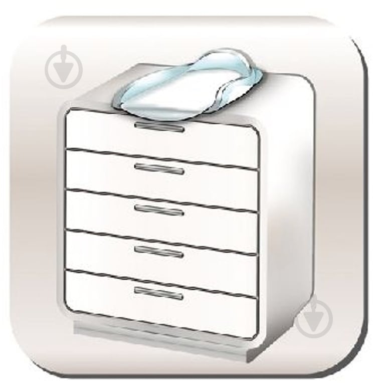 Столик пеленальный Beaba Camele'o Серый 920355 - фото 9