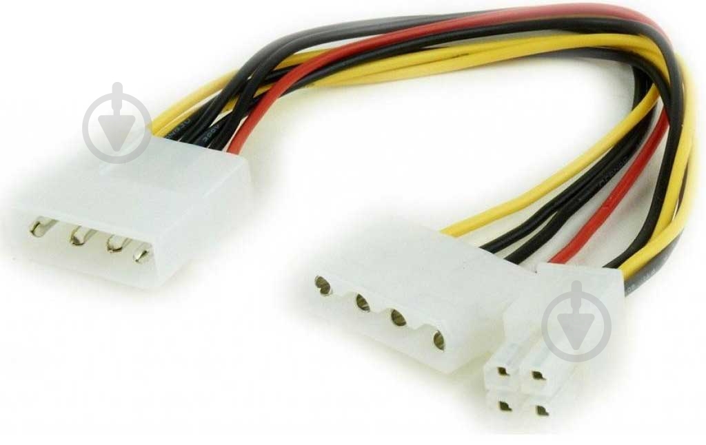 Кабель Cablexpert 0,15 м multicolor (CC-PSU-4) - фото 1 Кабель Cablexpert 0,15 м multicolor (CC-PSU-4) - фото 1