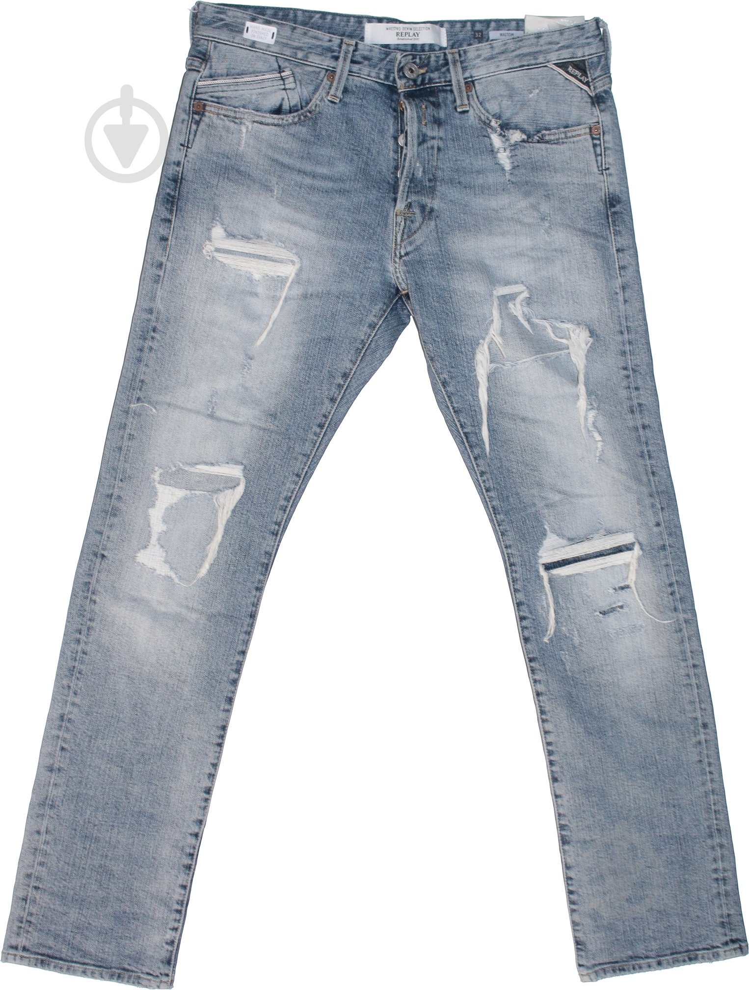 Джинсы Replay WAITOM M983 .000.99C 184-10 р. 34-34 синий - фото 1 Джинсы Replay WAITOM M983 .000.99C 184-10 р. 34-34 синий - фото 1