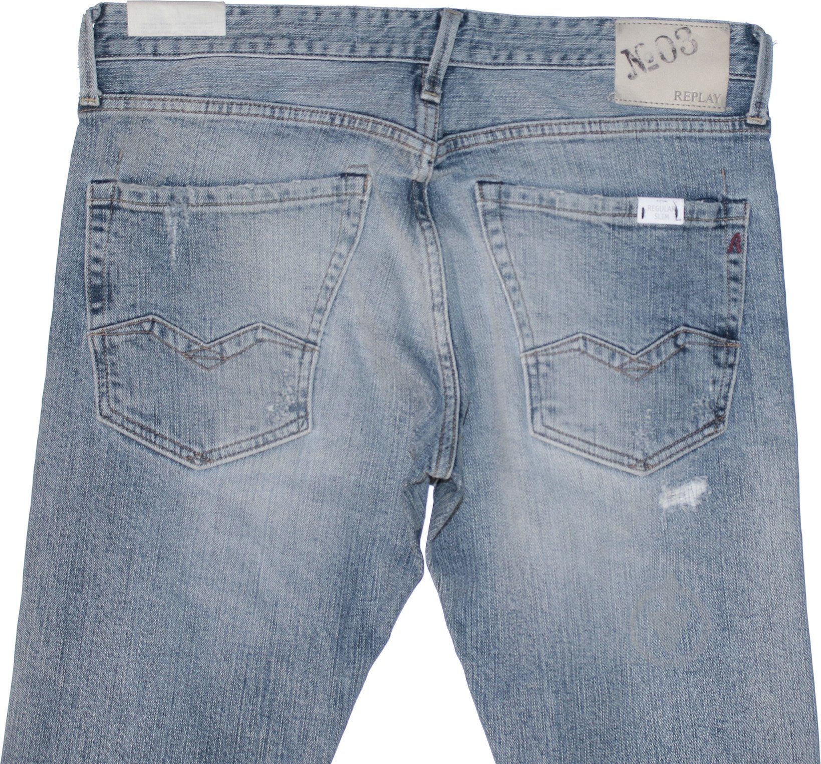 Джинсы Replay WAITOM M983 .000.99C 184-10 р. 34-34 синий - фото 5 Джинсы Replay WAITOM M983 .000.99C 184-10 р. 34-34 синий - фото 5