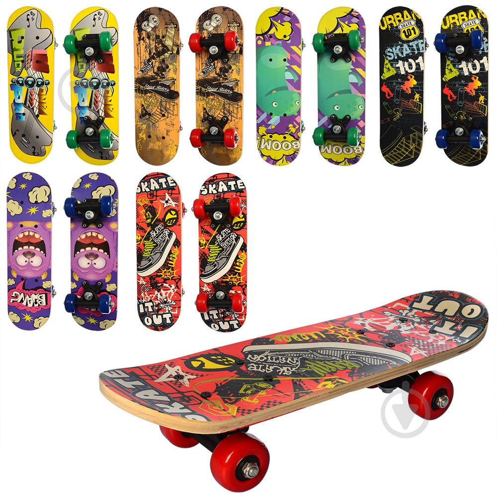 Скейтборд Profi MS 0324-1 MS 0324-1 в ассортименте - фото 1