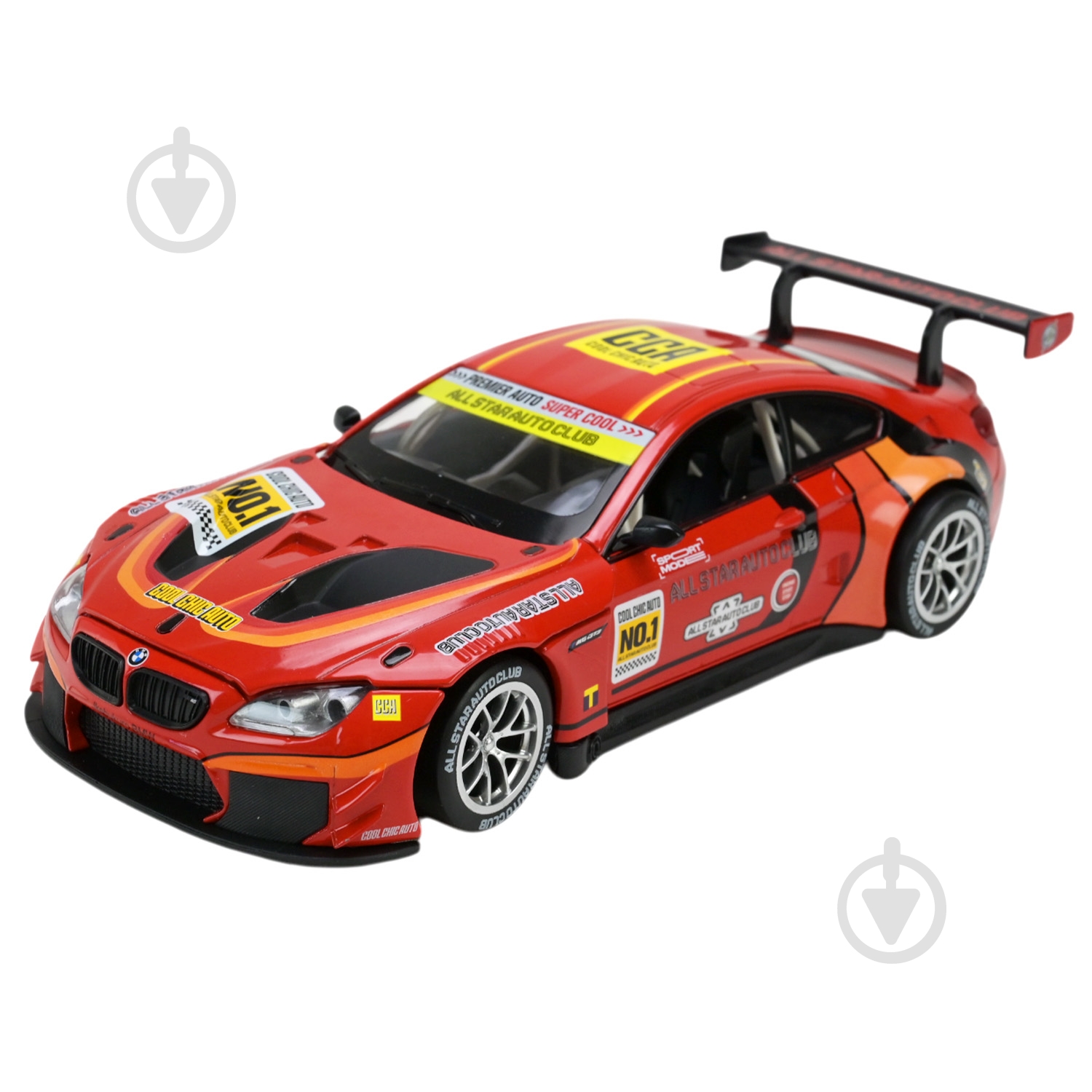 Автомодель Автопром 1:24 BMW M6 GT3 68278A - фото 2