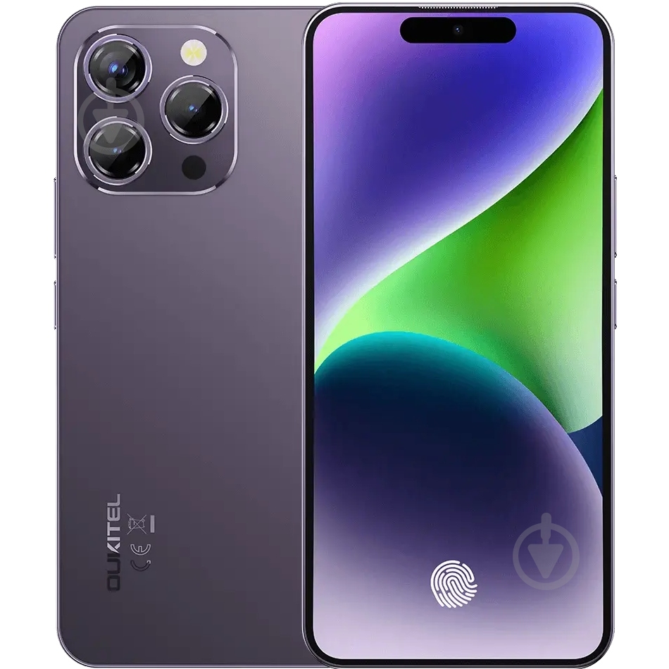 Смартфон Oukitel P1 8/256GB purple (P1_PL) - фото 1 Смартфон Oukitel P1 8/256GB purple (P1_PL) - фото 1
