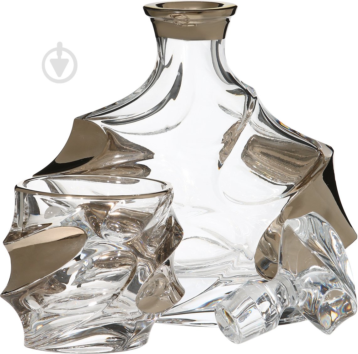 Набор для виски Same 7 предметов платина 73162 - фото 1 Набор для виски Same 7 предметов платина 73162 - фото 1