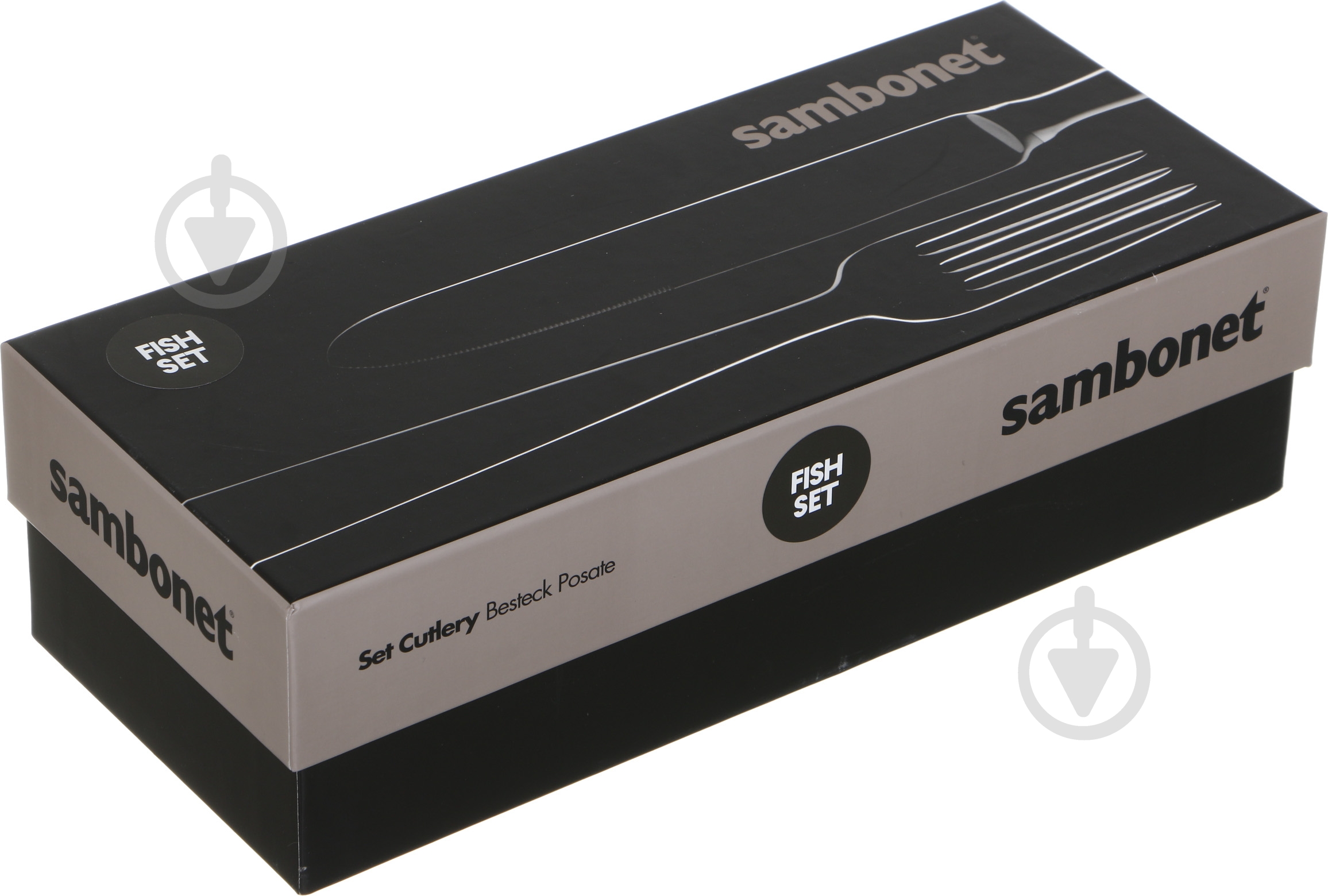 Набор столовых приборов Sambonet Linear 24 предмета на 6 персон 52513-88 - фото 4 Набор столовых приборов Sambonet Linear 24 предмета на 6 персон 52513-88 - фото 4