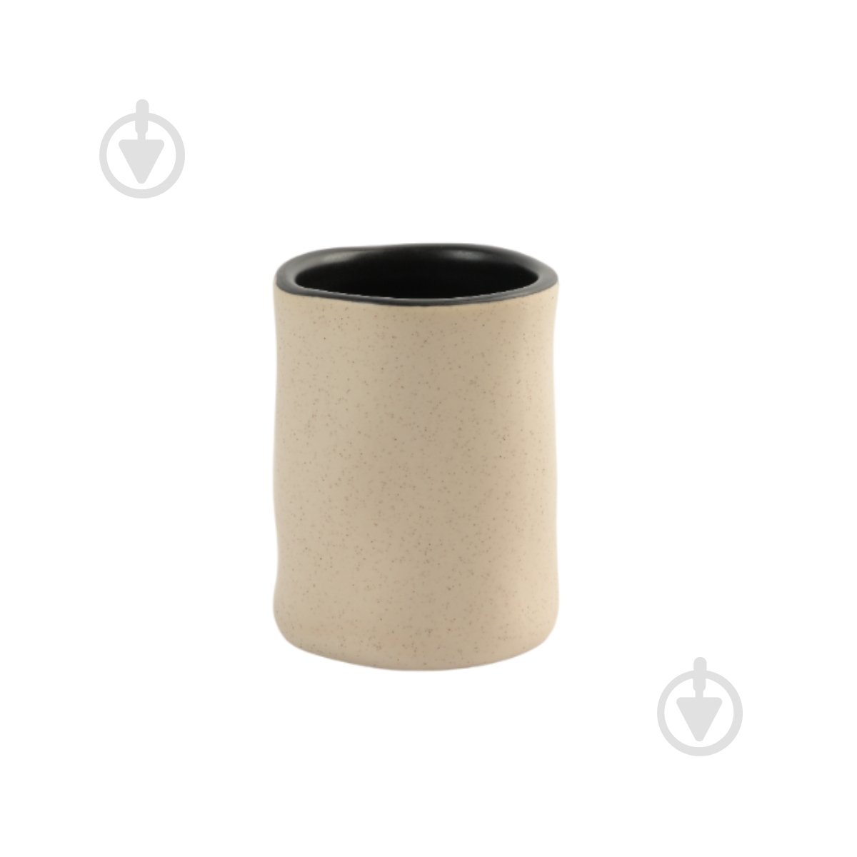 Підставка для зубних щіток MVM Porto BA-33 Beige/Black - фото 1 Підставка для зубних щіток MVM Porto BA-33 Beige/Black - фото 1