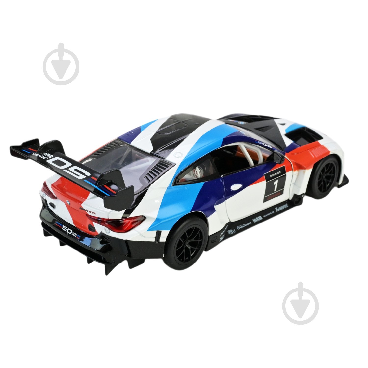 Автомодель Автопром 1:24 BMW M4 GT3 68282A(W) - фото 4