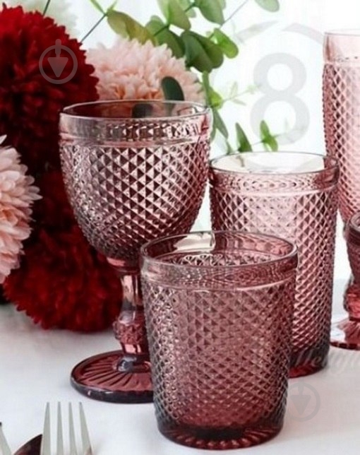 Склянка Fiora висока Corn new рожева 300 мл - фото 7