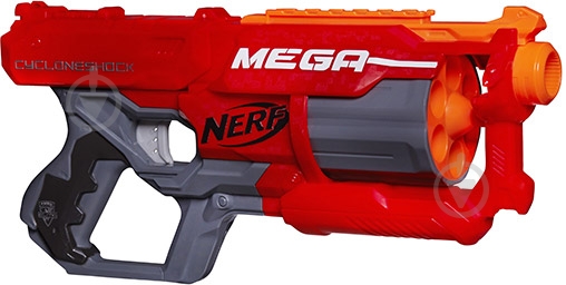 Бластер Hasbro Nerf Mega Циклон A9353 - фото 1 Бластер Hasbro Nerf Mega Циклон A9353 - фото 1